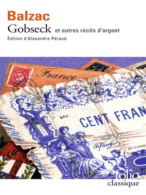 cover image of Gobseck et autres récits d'argent